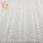 MDX 3D Koronkowe tkaniny ślubne 20% poliestrowy materiał koronkowy na sukienkę
