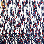 Wielokolorowa suknia ślubna wysokiej jakości afrykańska koronkowa tkanina brokatowa haftowana cekinowa koronka