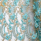 140 cm Aplikacja ślubna Koronkowa sukienka Style Haft zroszony na wesele